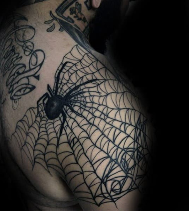 66 Meaningful Spider Web Tattoo Designs - Tidy Tale