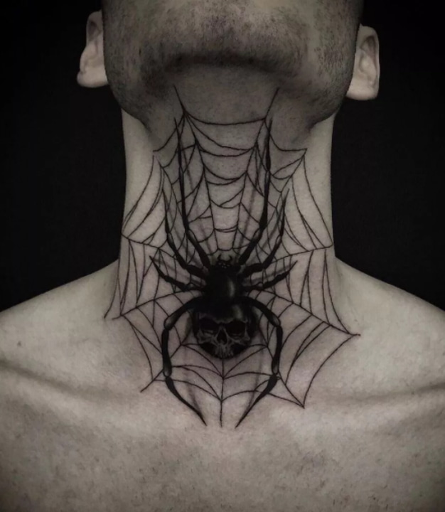 66 Meaningful Spider Web Tattoo Designs - Tidy Tale