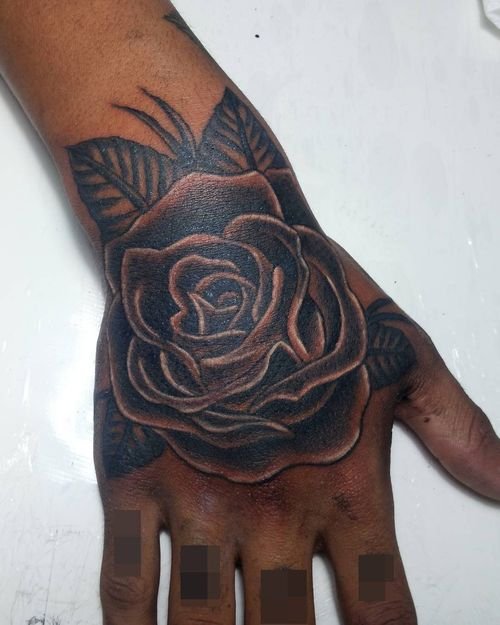 Rose Tattoos Hand