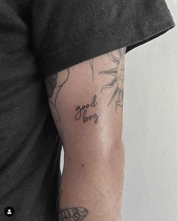 60 Best Arm Writing Tattoos For Boys & Girls Tidy Tale