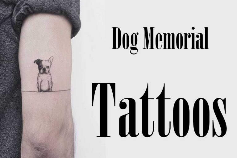 34 Ideas of Dog Memorial Tattoos to Try