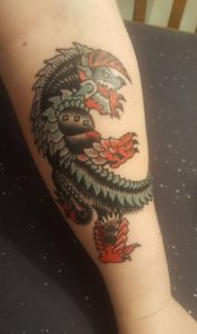 Zinogre Arm Tattoo