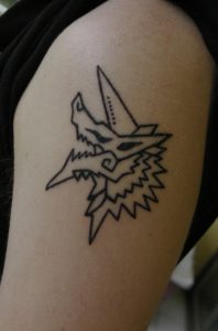 Small Zinogre Tattoo