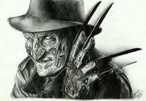 Freddy Krueger Tattoo Stencil
