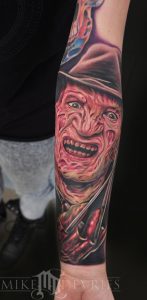 Freddy Krueger Arm Tattoo