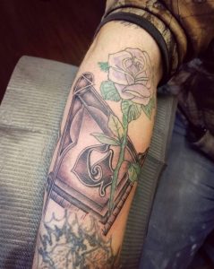 Freemason Flower Tattoo Symbol 