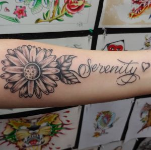 Serenity Full Arm Tattoo 