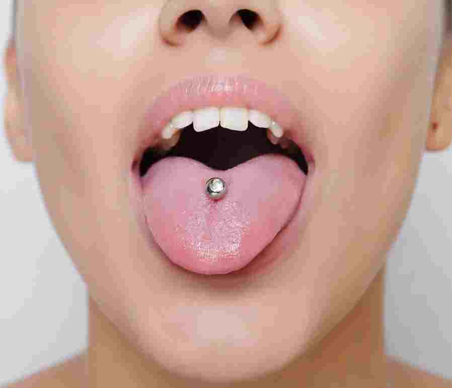 Vape After a Tongue Piercing